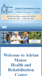 Mobile Screenshot of adrianmanor.com